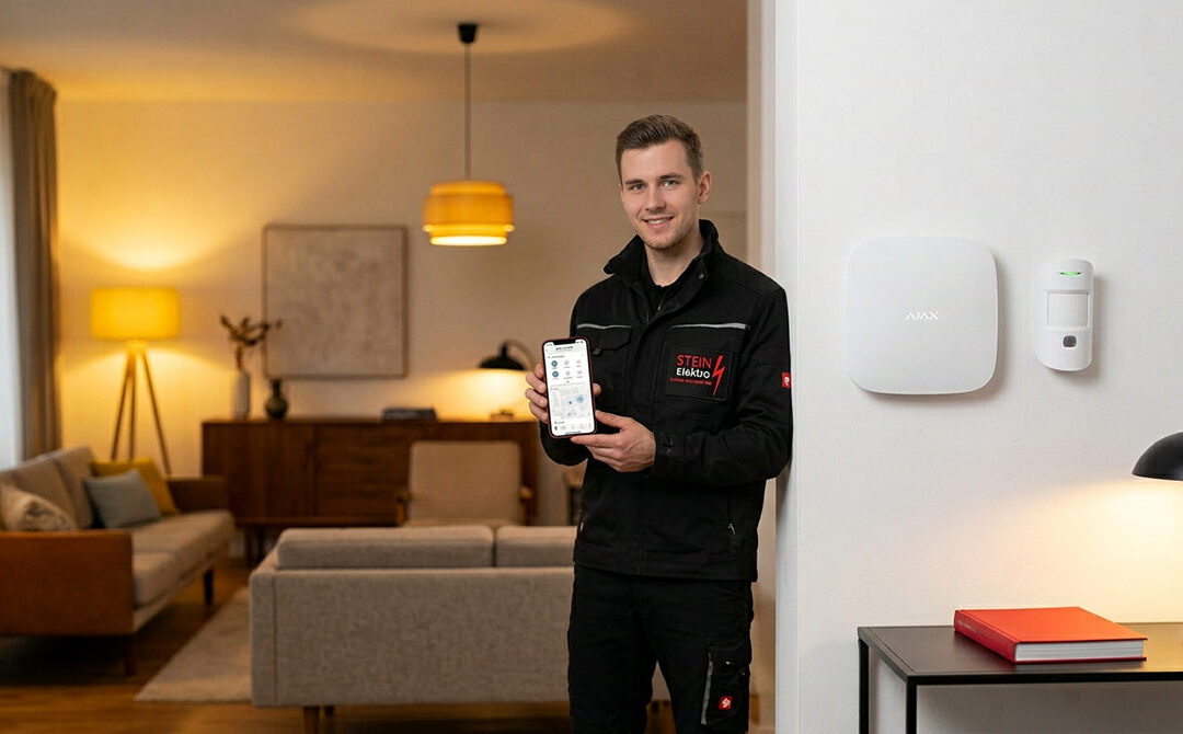 Installation einer Ajax Alarmanlage in Schöneiche durch STEIN Elektro