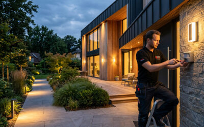 Sicherer Garten: Außenbeleuchtung & Einbruchschutz